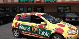 Round Table Pizza - Fleet Delivery Wrap